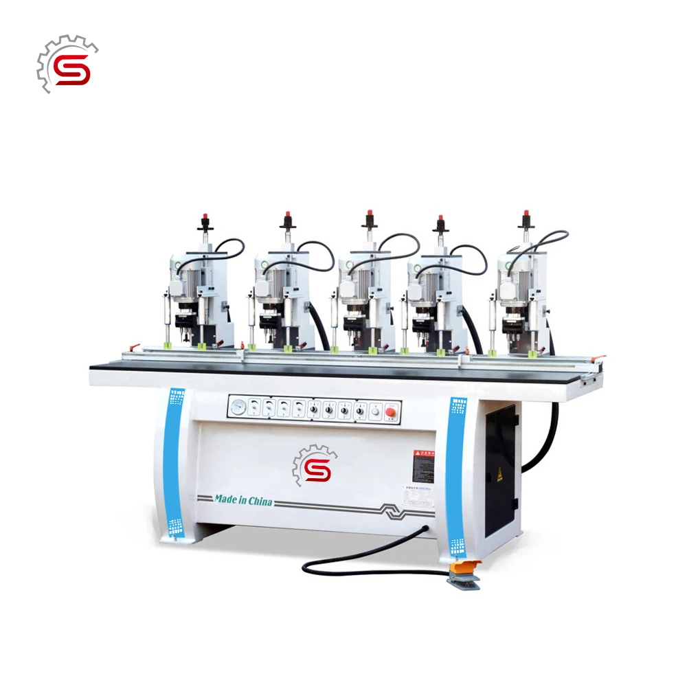  Станок для сверления отверстий MZB73035 с пятиголовным шарниром деревообработки