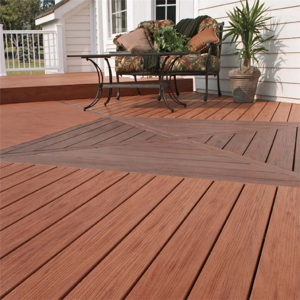 WPC Decking Flooring wood poly compounds Solid deck board