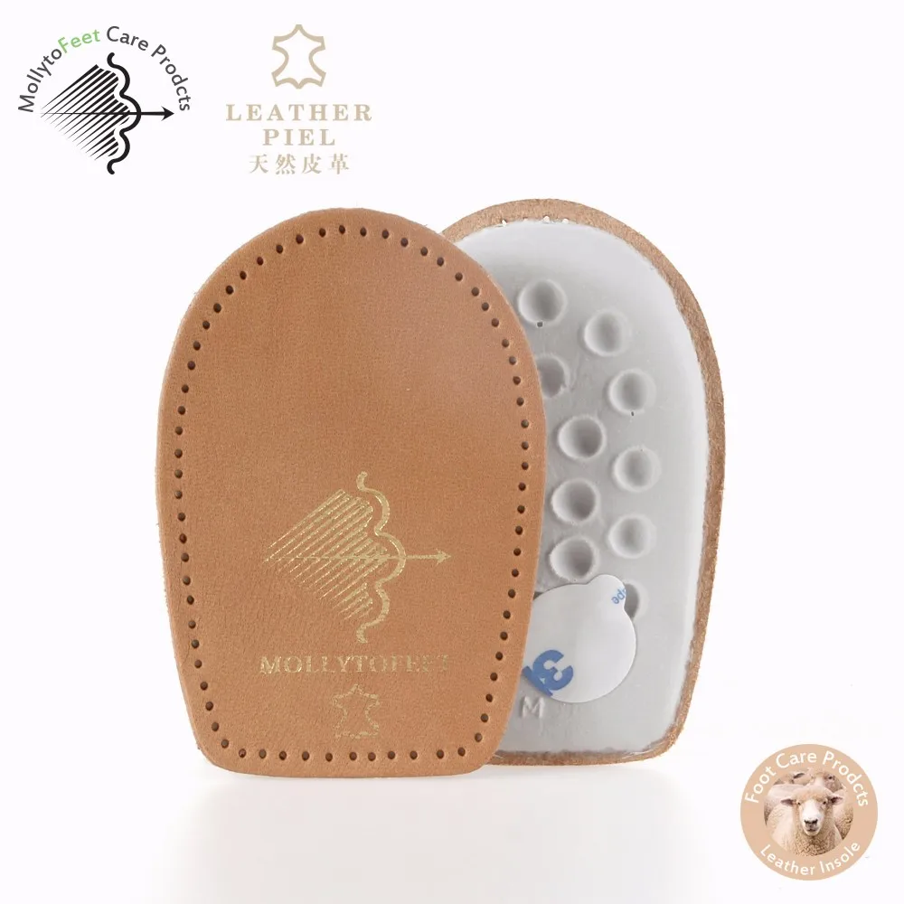  Стельки для обуви воздушная подушка вставка на пятку овчина латекс амортизирующая полуподушка