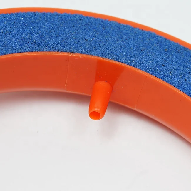 Aquarium accessories indoor fish farming circle oxygen diffuser air stone for fishing