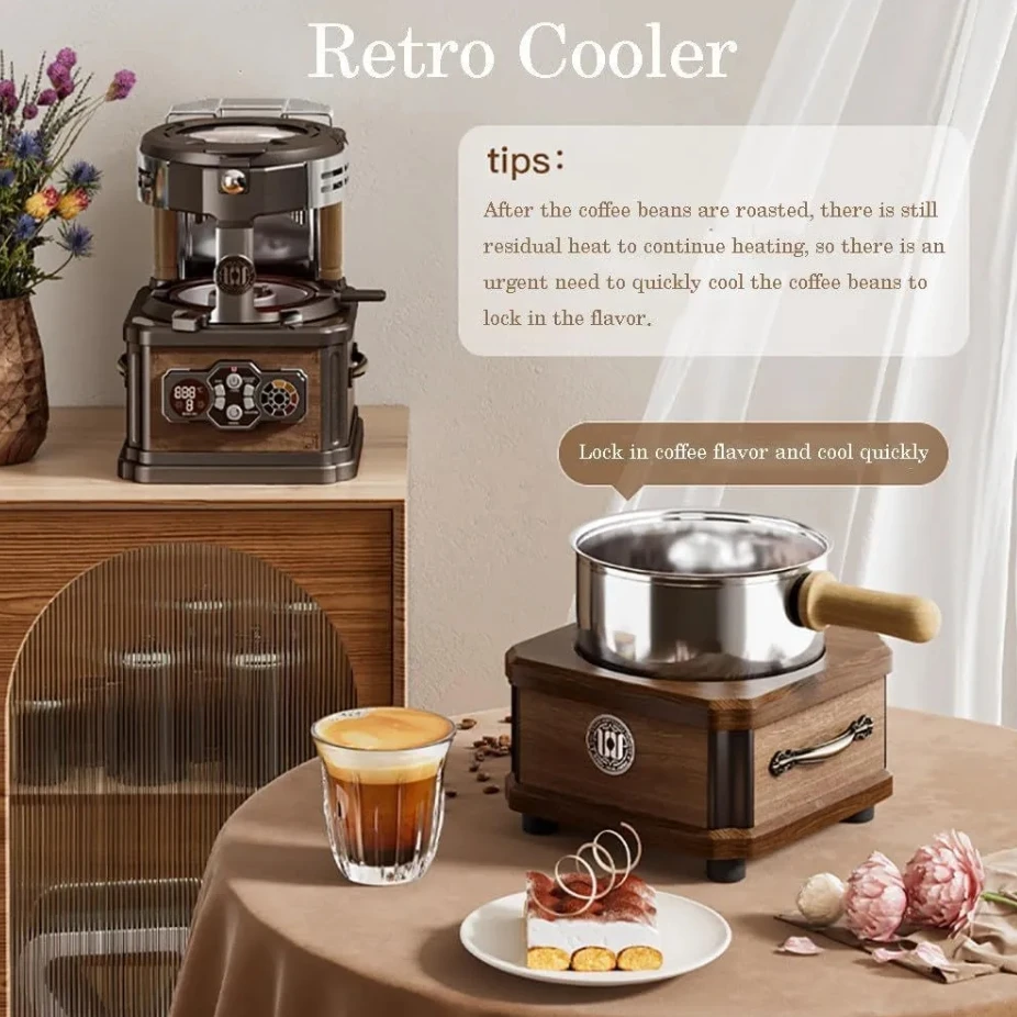 Factory Wholesale Household Coffee Roaster Torrefacteur a cafe domestique Electric Coffee Roasting Machines Small Sample Roaster