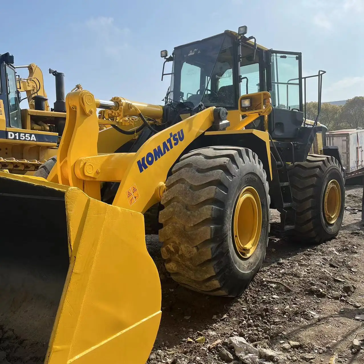 Подержанные погрузчики для продажи Komatsu WA470 колесные погрузчики тяжелый фронтальный погрузчик Komatsu WA470 по хорошей цене