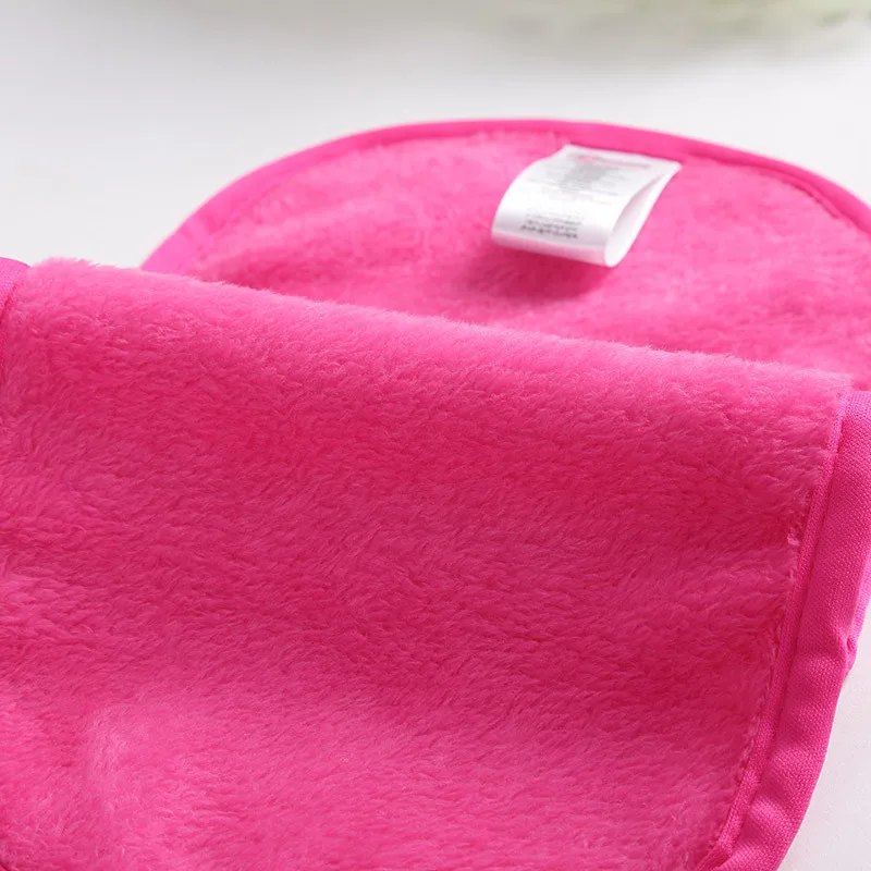 Soft Reusable Microfiber Makeup Remover Removing Removal Towels Water Face Clean Cloths Mitt