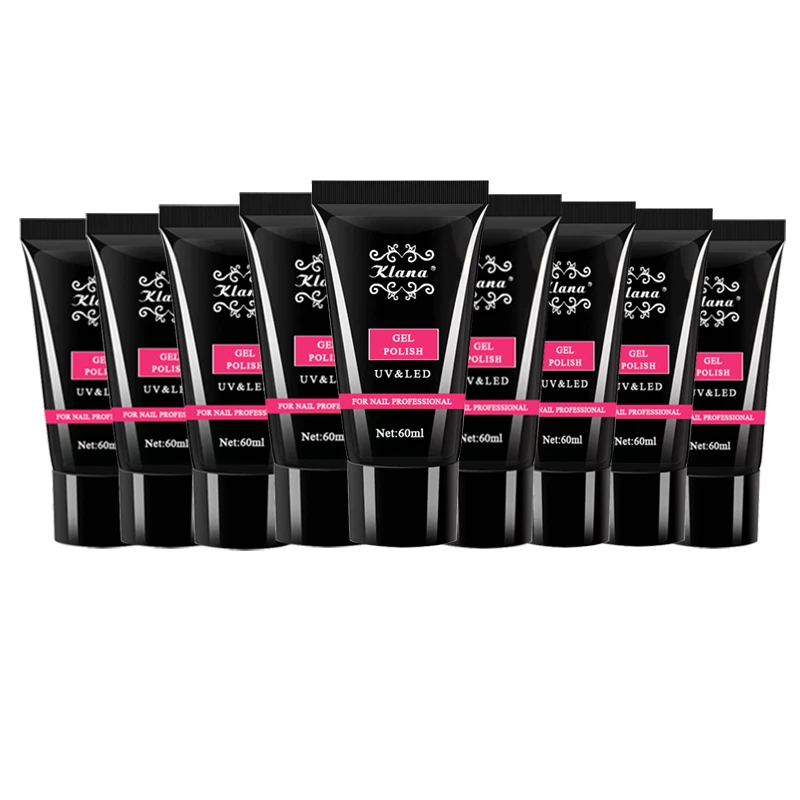 30ml Poly Gel Semi Permanent Acrylic Extension Crystal Nail Art Fast Builder Hybrid Varnish UV Poly Nail Gel Polish