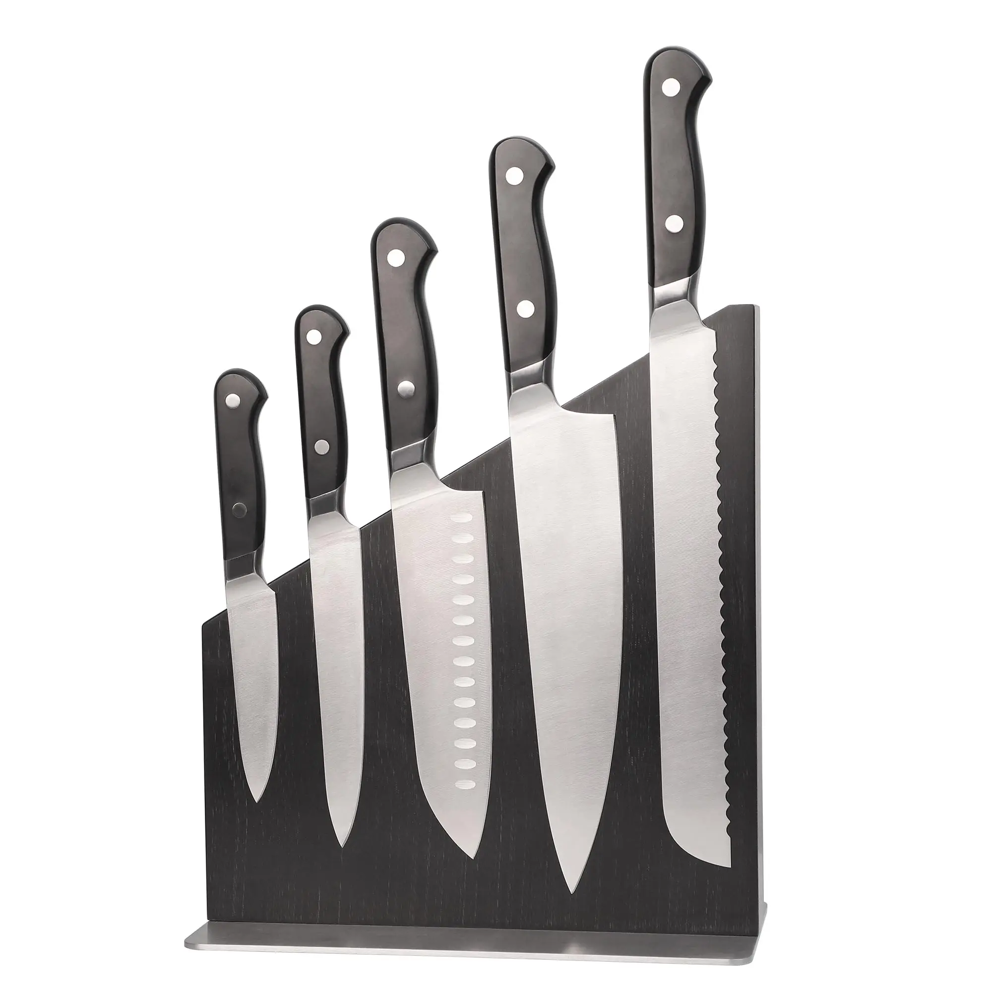 TUOBITUO Factory Knives Sharp Wholesale Forged German Steel 5Cr15Mov Kitchen Chef knife Set With ABS Handle