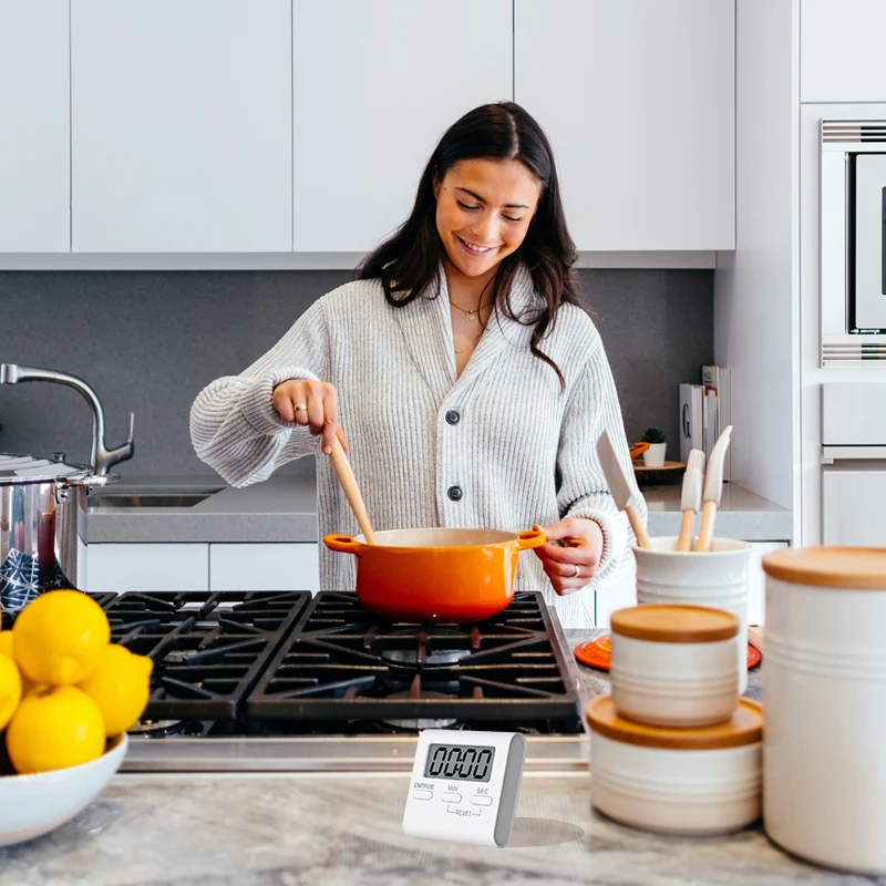 
60 minutes kitchen timer count down alarm reminder you when to cook 