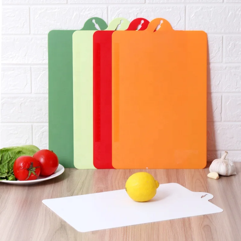 Plastic PP Flexible Ultra-thin Chopping Board Japanese Style Chopping Board