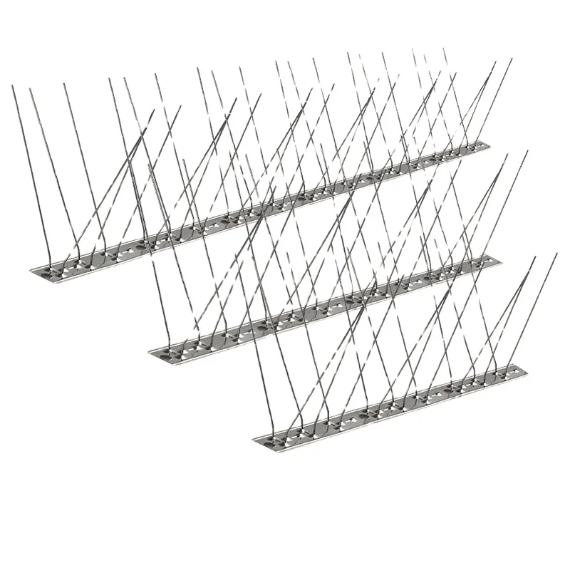 The Bird Control Spikes No Killing Anti Bird Stainless Steel Bird Repellent Spikes Durable Pigeon Repellent spikes