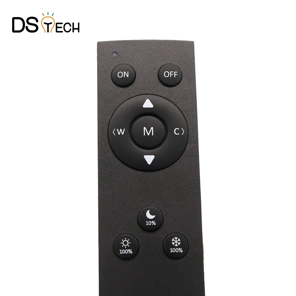 Wireless Wholesale Customized CTA color changeable dual color dimmable RF LED remote controller