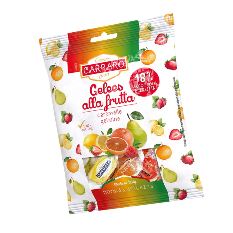 Hot Selling Italian Candy Sweets Incap Jelly Fruit Candies  Jelly Fruit Multi-Colored Candy Food Products Sweet Made In Italy