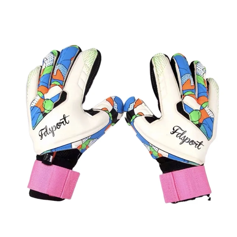 
Wholesale Latex Material Football Goalkeeper Gloves Custom Professional Soccer Goalkeeper Gloves 