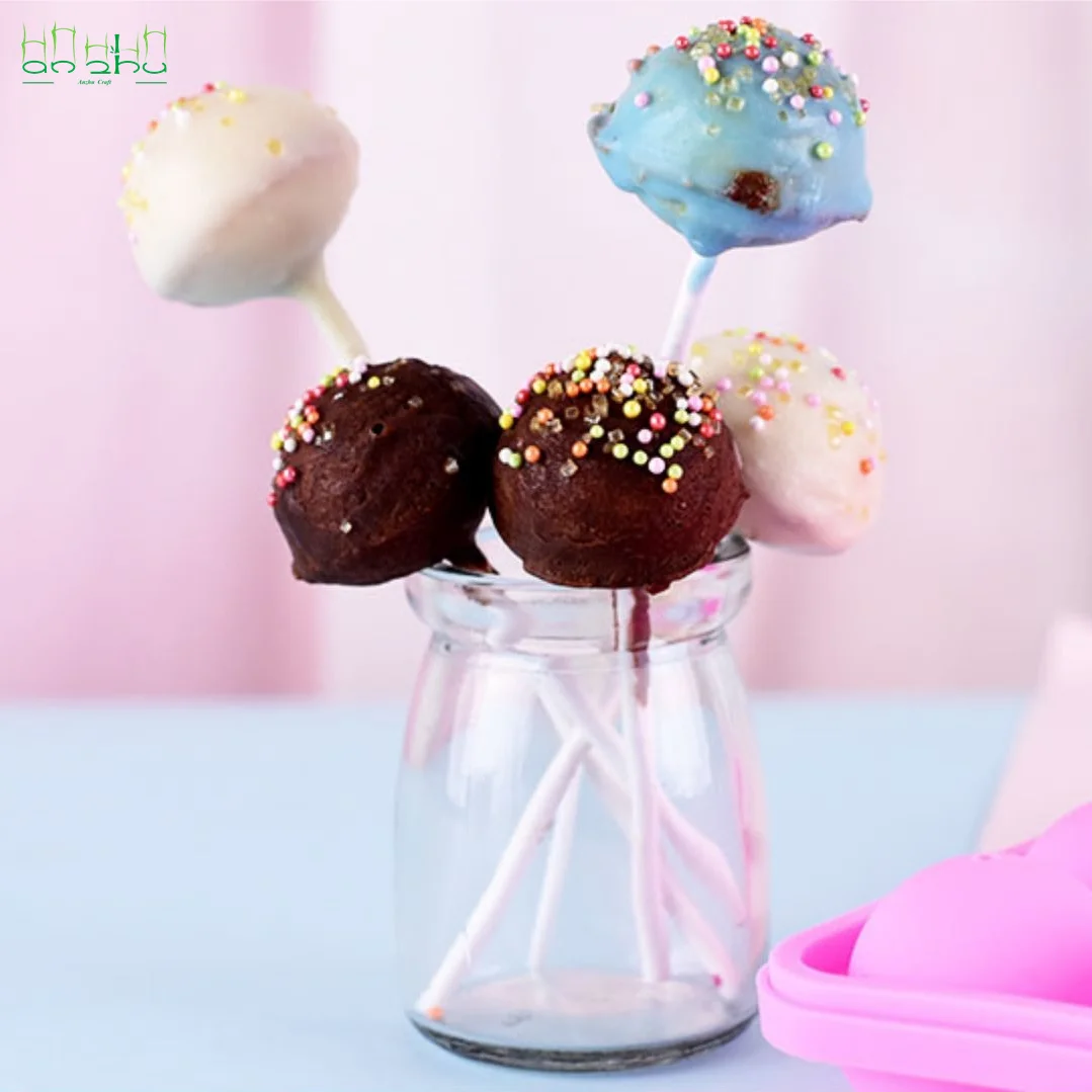 Lollipop Paper Sticks Food Grade Solid Paper Cake Sticks Chocolate Candy Sticks Approx. 100pcs Wholesale