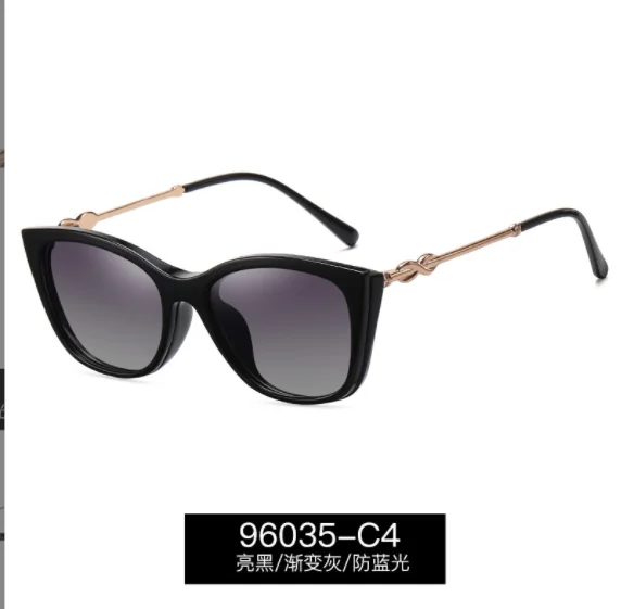 Hot sale magnetic clip on sunglasses tr frame polarized fashion sun glasses