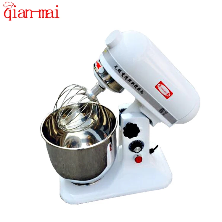 commercial kitchen electric 7 liter bread egg-breaking machine Stainless Steel flour dough industrial food  mixer