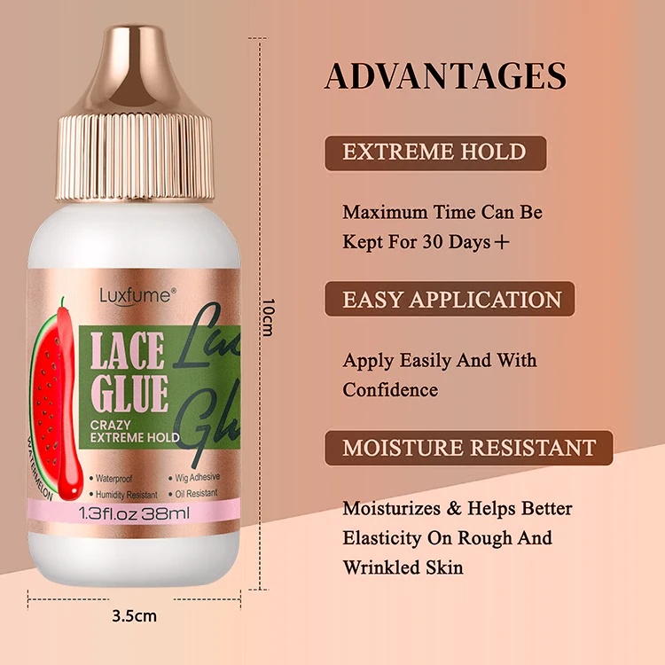 Wholesale Watermelon Frontal Glue Waterproof Refresh Watermelon Lace Glue
