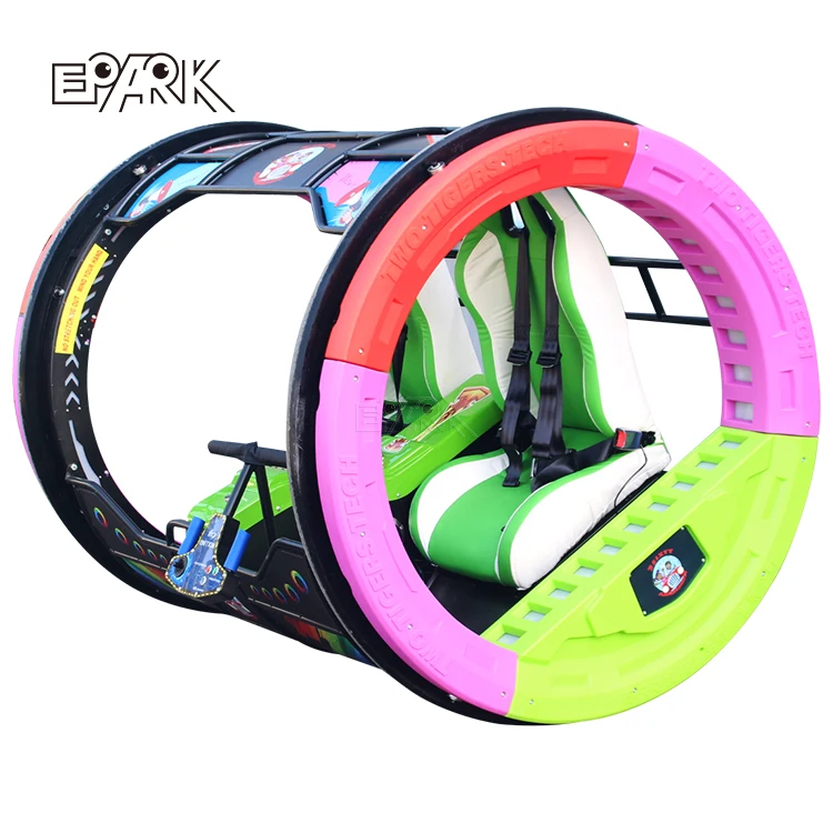 Rolling Car Amusement Le Bar Cars Games 360 Degree Rotating Happy Le Bar Car Rides