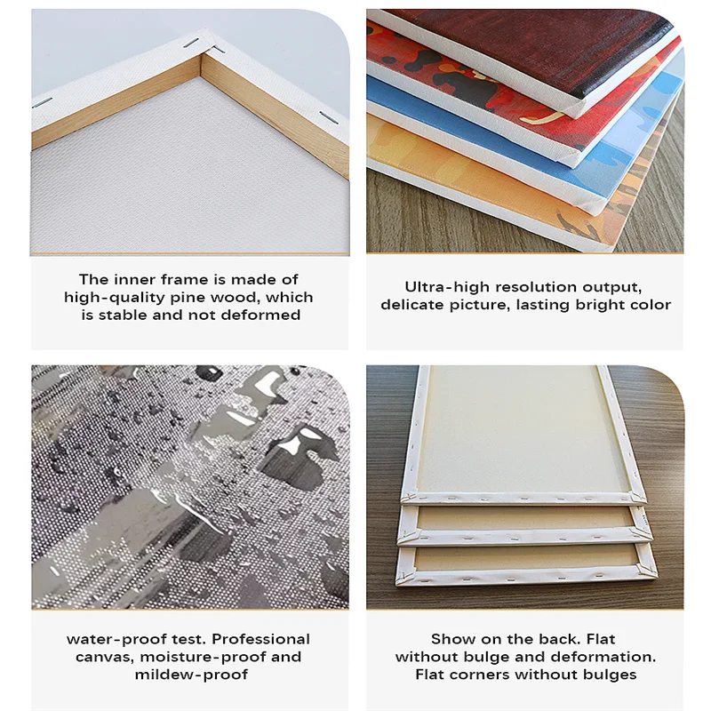 best selling product Crystal Porcelain Painting HD Printed Lovely min seascape paintings minnie Office Decor