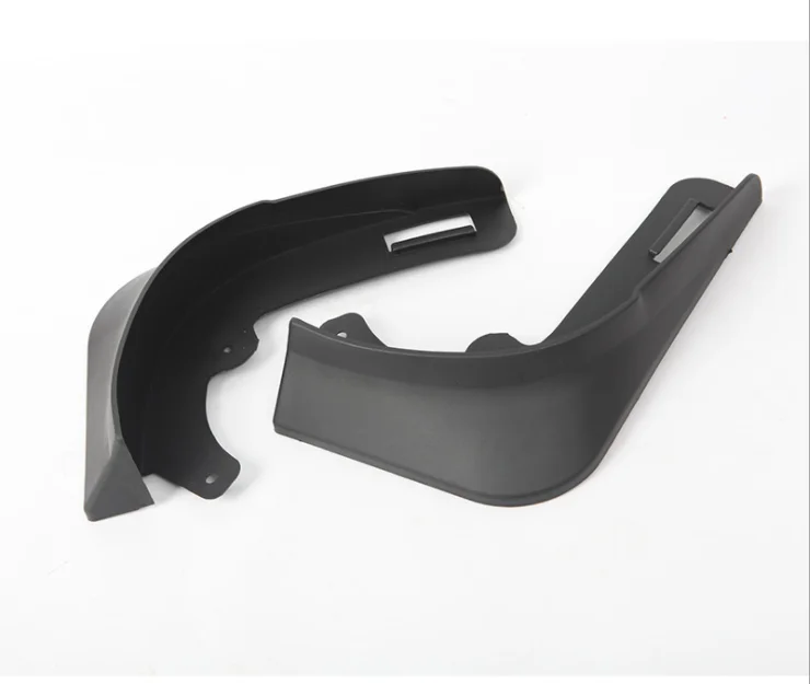 New Arch Wheel Eyebrow Protector Car Black 4 Pcs Pocket Sets Mud guard Sticker For Tesla model 3 2017-2021