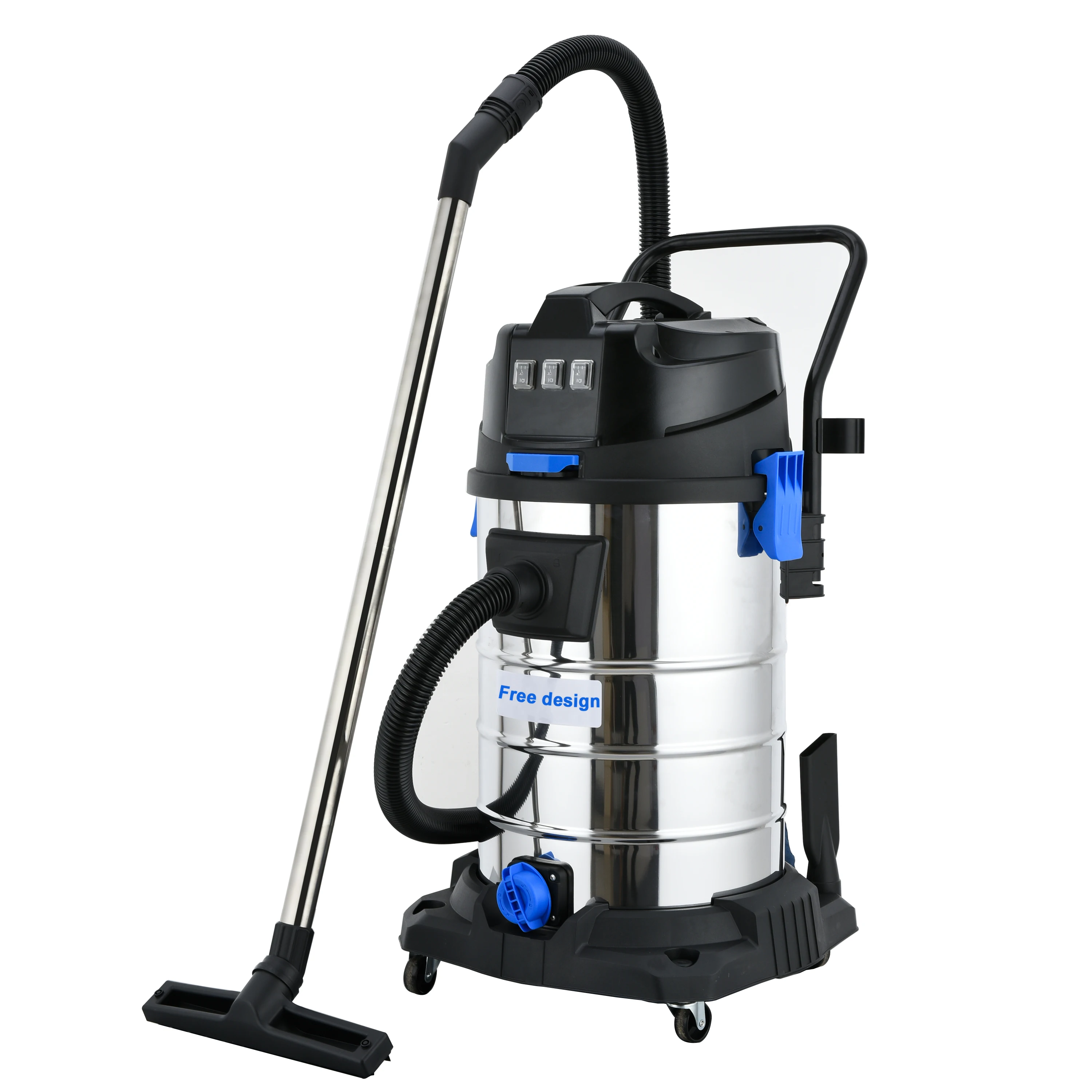 Industrial floor sweeper 3600W Dry and Wet industrial vacuum cleaner 110v with etl 4.5M
