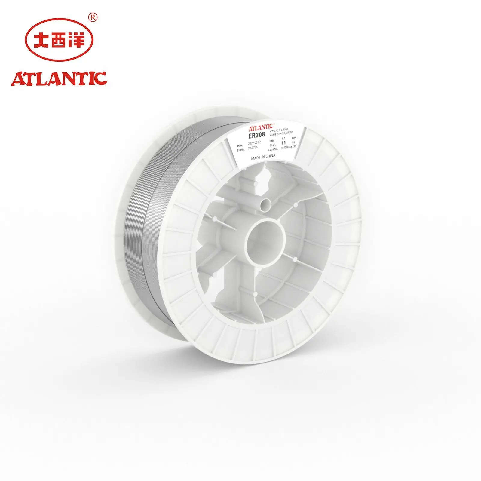 Сварочная проволока Atlantic Flux 1 0 мм Er308 сварочная по низкой цене