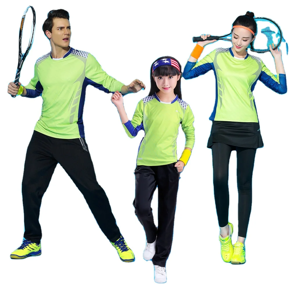 
Hotsale Plus Size Unisex Sports Table Tennis Wear Sports Clothing Suit 