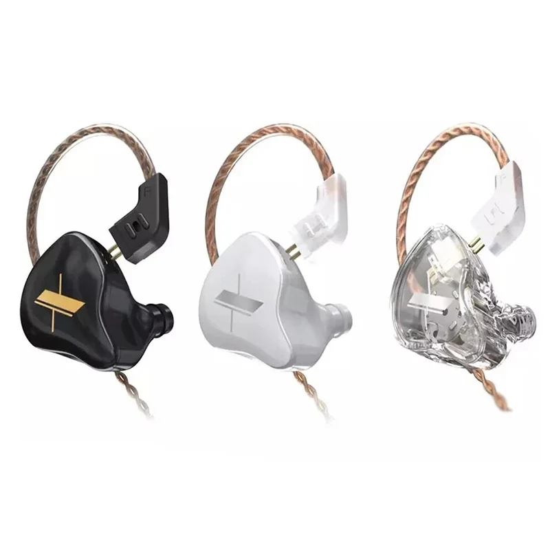 1DD Dynamic HIFI Bass Earbuds In Ear Monitor Headphones Sport Noise Cancelling Headset KZ EDX Earphones