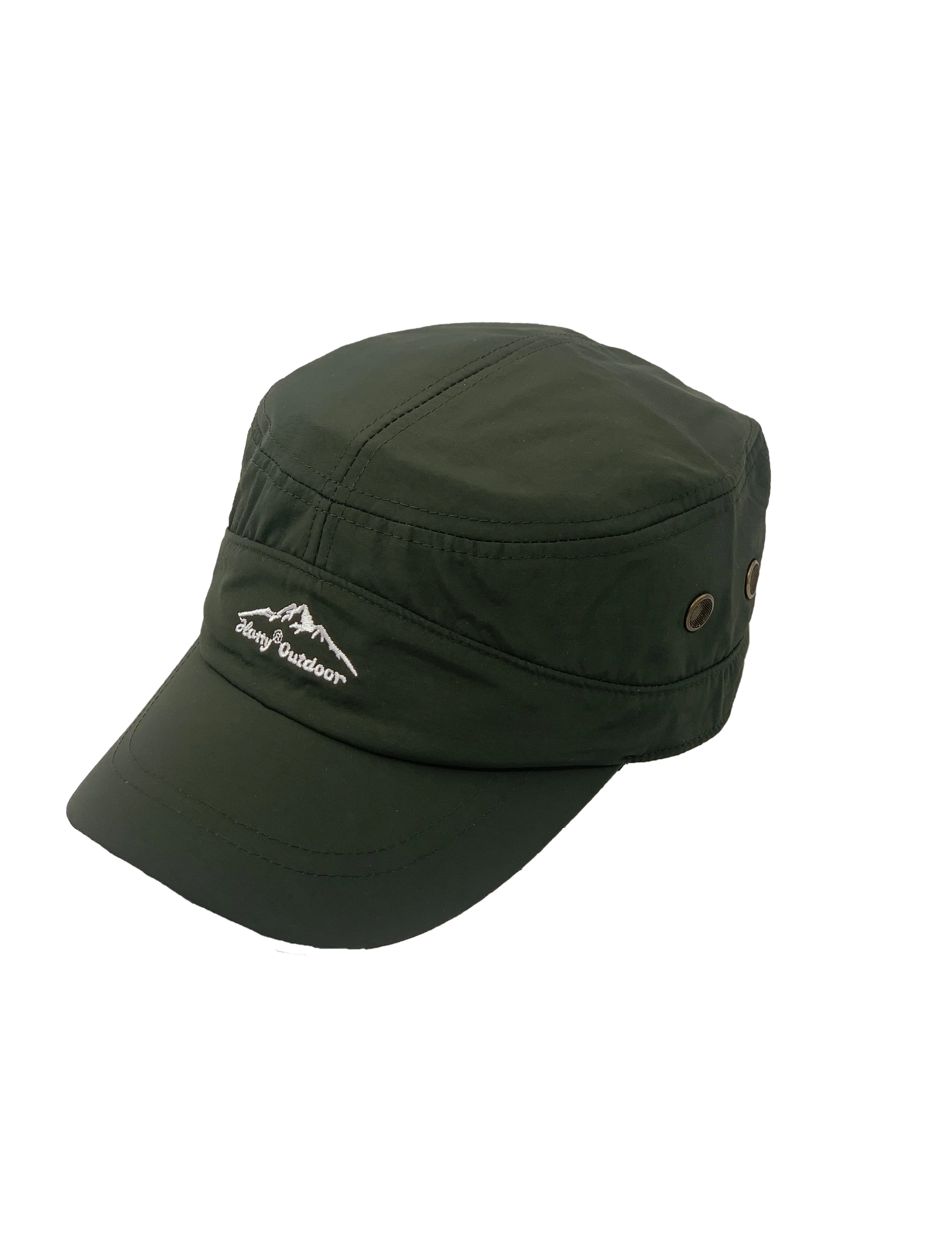 Hard Core High quality Outdoor Waterproof flat-top cap Anti-UV Pure Color Flat Top Military Cap Ripstop Cap Dad hat