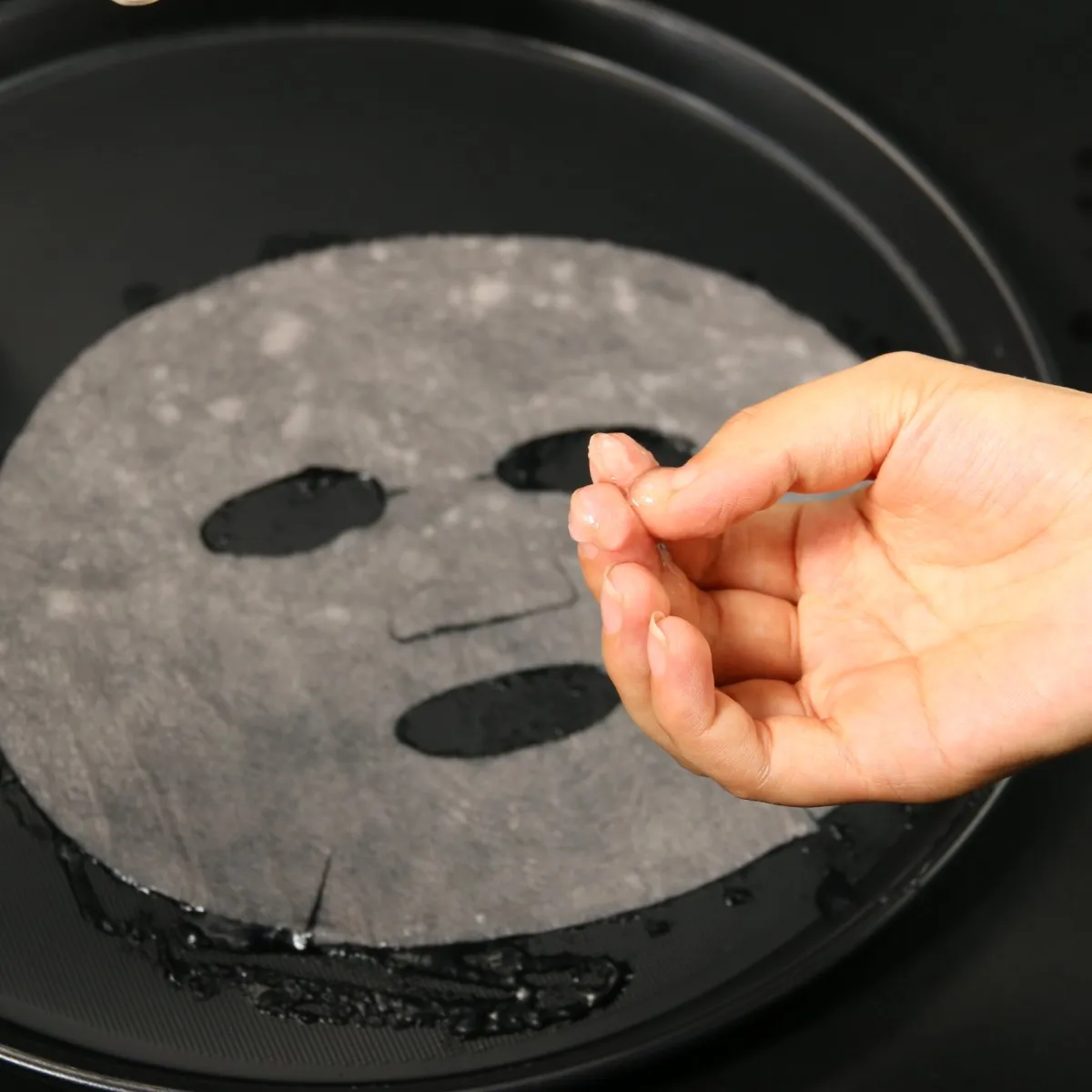 Camellia Jelly Facial Mask Non-Woven Dry Facial Mask Sheet Fabric