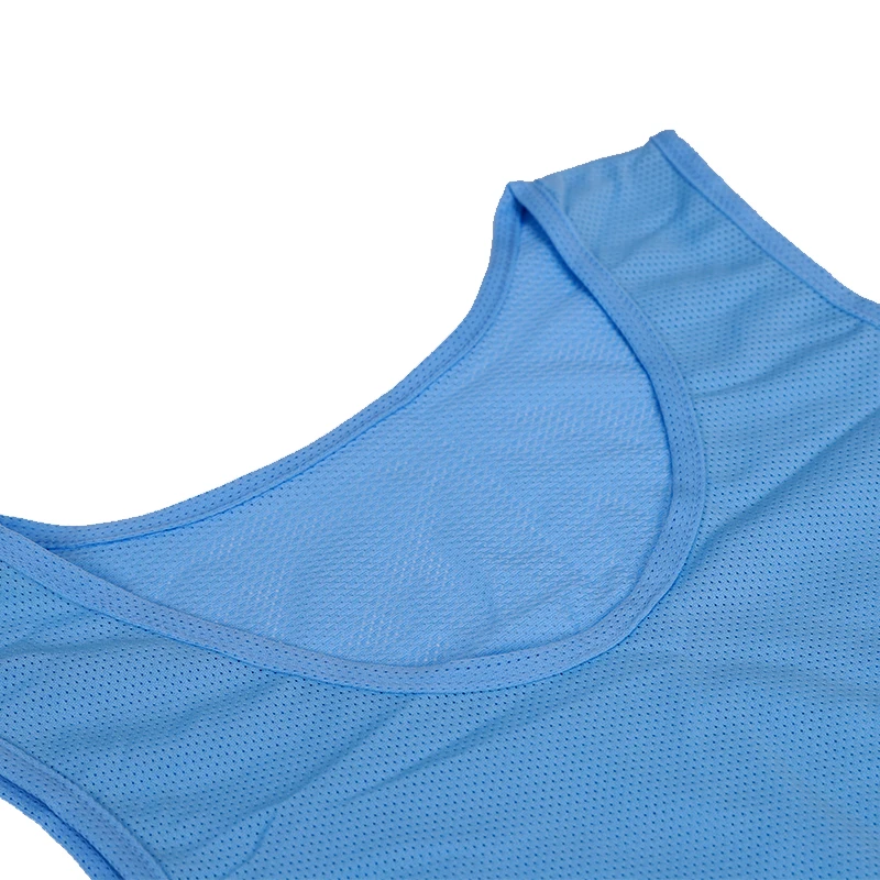 Hot Sale Unisex Team Training Vest Breathable Mesh Sport Football and Basketball Jersey Quick Dry Clothing for Group Activity