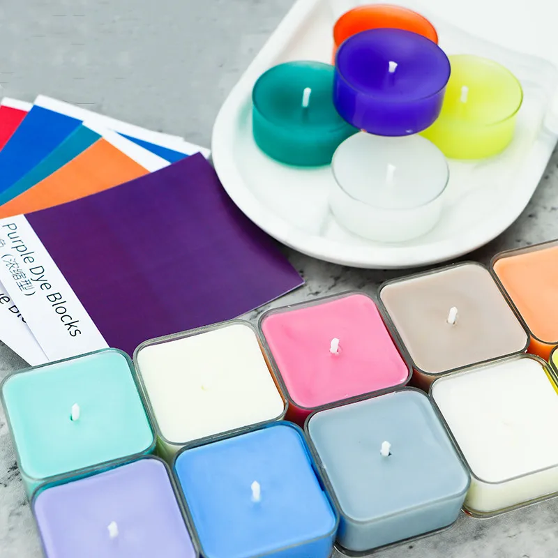 wholesale China Tea Light Cup Square Shape Candle Cup