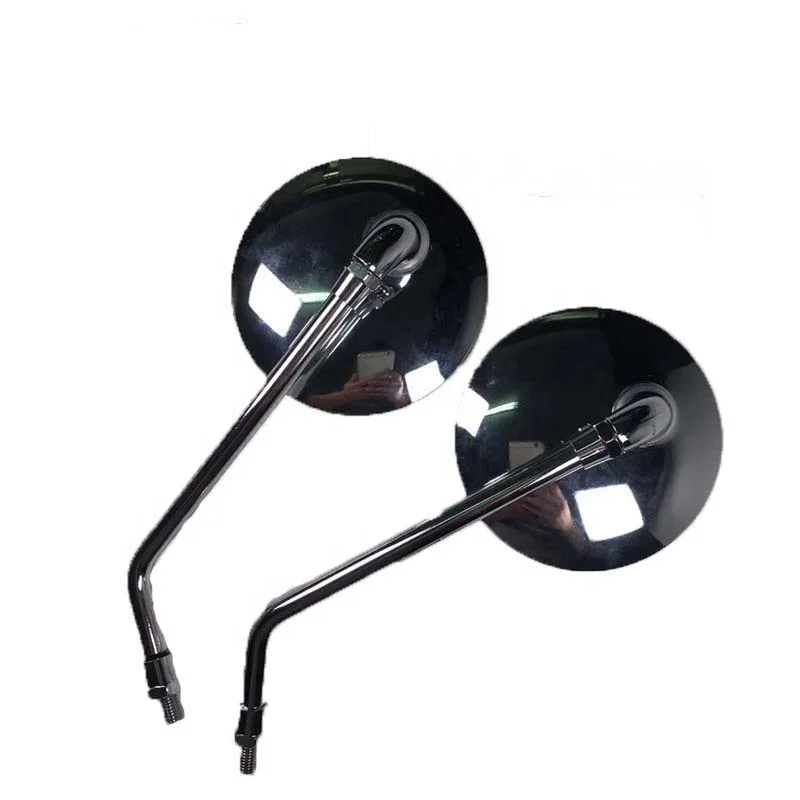 Хромированное мотоциклетное зеркало заднего вида MZ, зеркало для скутера