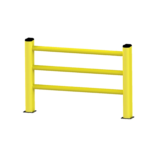 plastic traffic barrier Warehousing safety anti-collision guardrail Strong Guardrail Protecting People Against Forklift Impacts