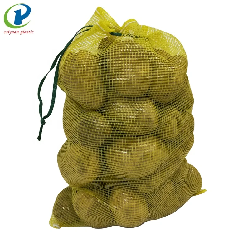 Cheap Red Onion Mesh Bags Fruit Package HDPE Tubular Net Agriculture