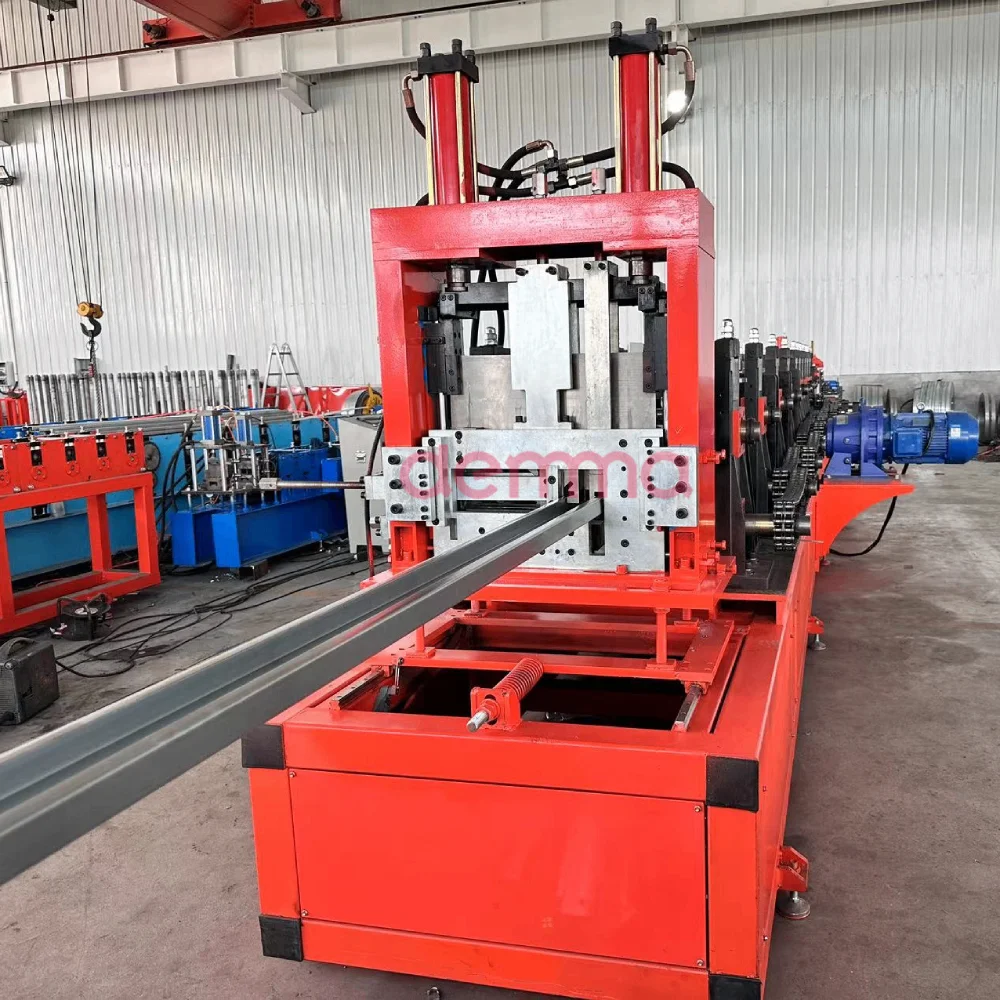 Auto Size Changeable C Z Purlin Forming Machine Steel Frame C Z Shape CZ Purlin Profile Channel Making Roll Forming Machine