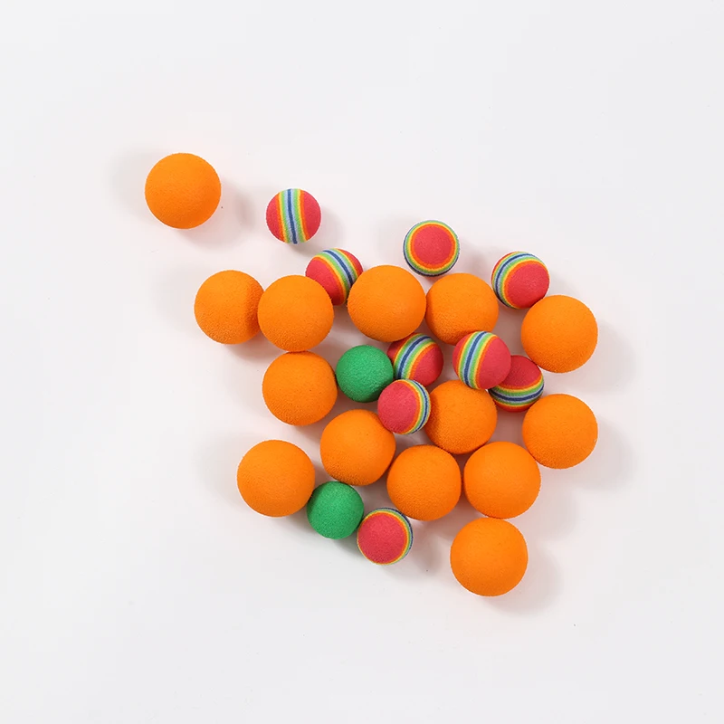 Factory Supply Customized Colorful Eva Toy Gun Bullet Foam Ball