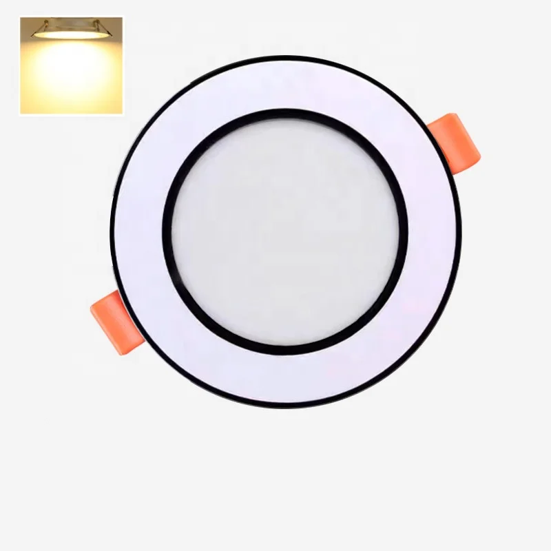 Indoor Ip20 Modern Ceiling Recessed GU10 Trimless Square Round Plaster Gypsum Downlight LED Spot Down Light Price For Home