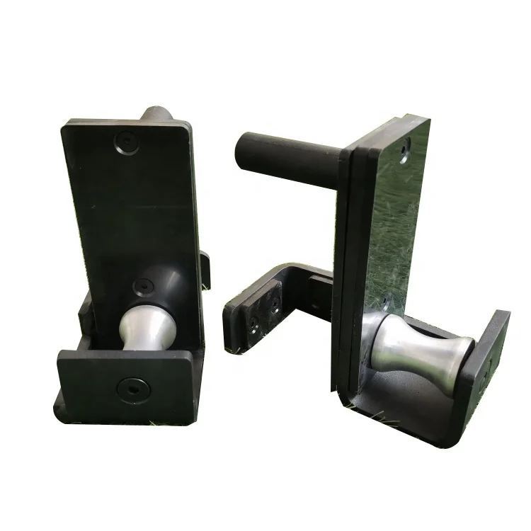 FitFirst High End Squat Rack Attachment Steel J Cup Hook Fit for 3 Inch X 3 Inch Square Tube Max Load 800lbs