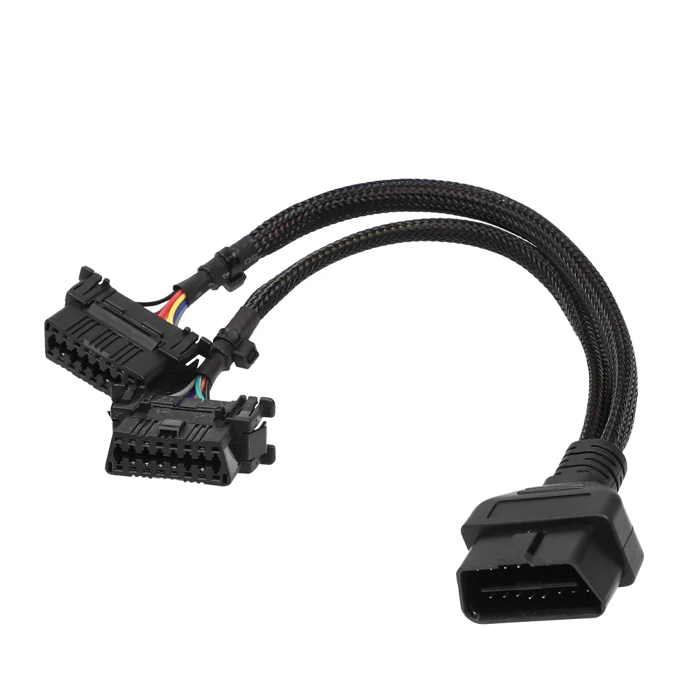Оптовая продажа 16PIN удлинитель мужской сплиттер Тип obdii obd2 obd y