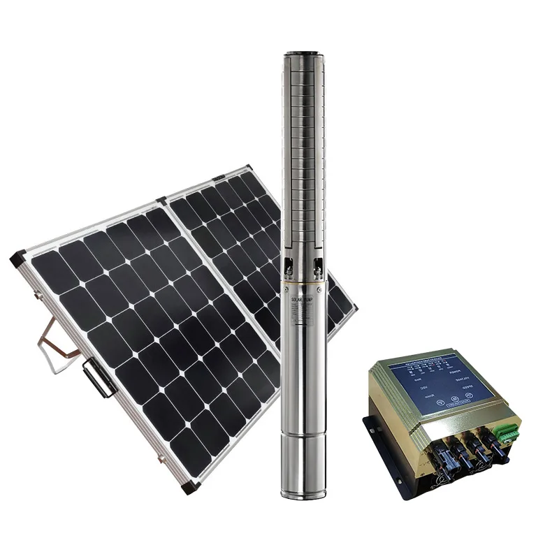 4SSC6/230-D120/1500 solar bldc pump submersible pump with MPPT controller