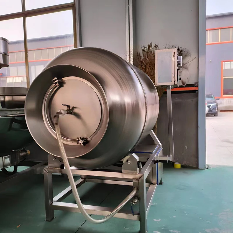 High Performance 1000L Vacuum Meat Tumbler Widely-Used Meat Roster Machine Industrial Meat Marinade Machine Price