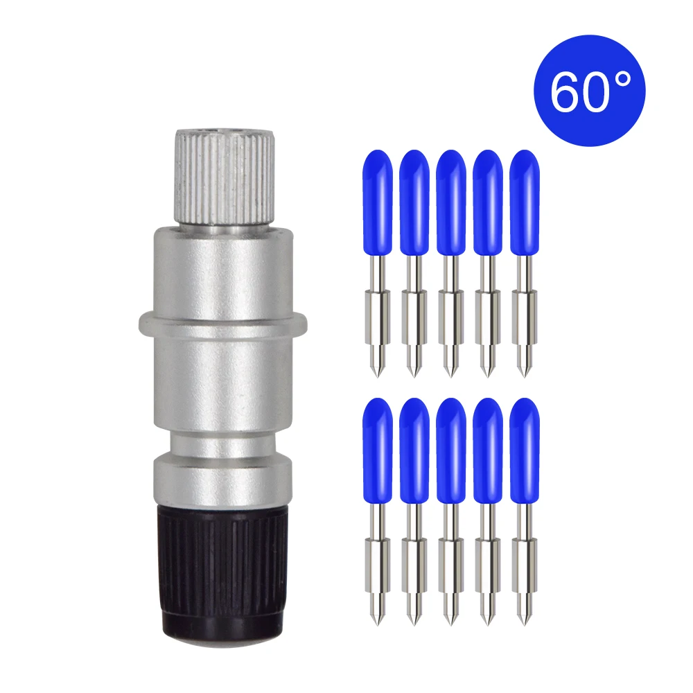 Sticker Vinyl cutter plotter Graphtec vinyl cutter machine CB15 Blade and holder 60 degree for vinyl sticker cutting machine