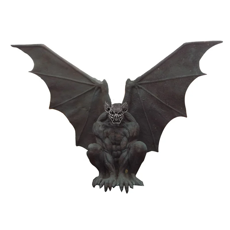 
life size hand casting animal bronze Gargoyle Statue Demon sculpture 