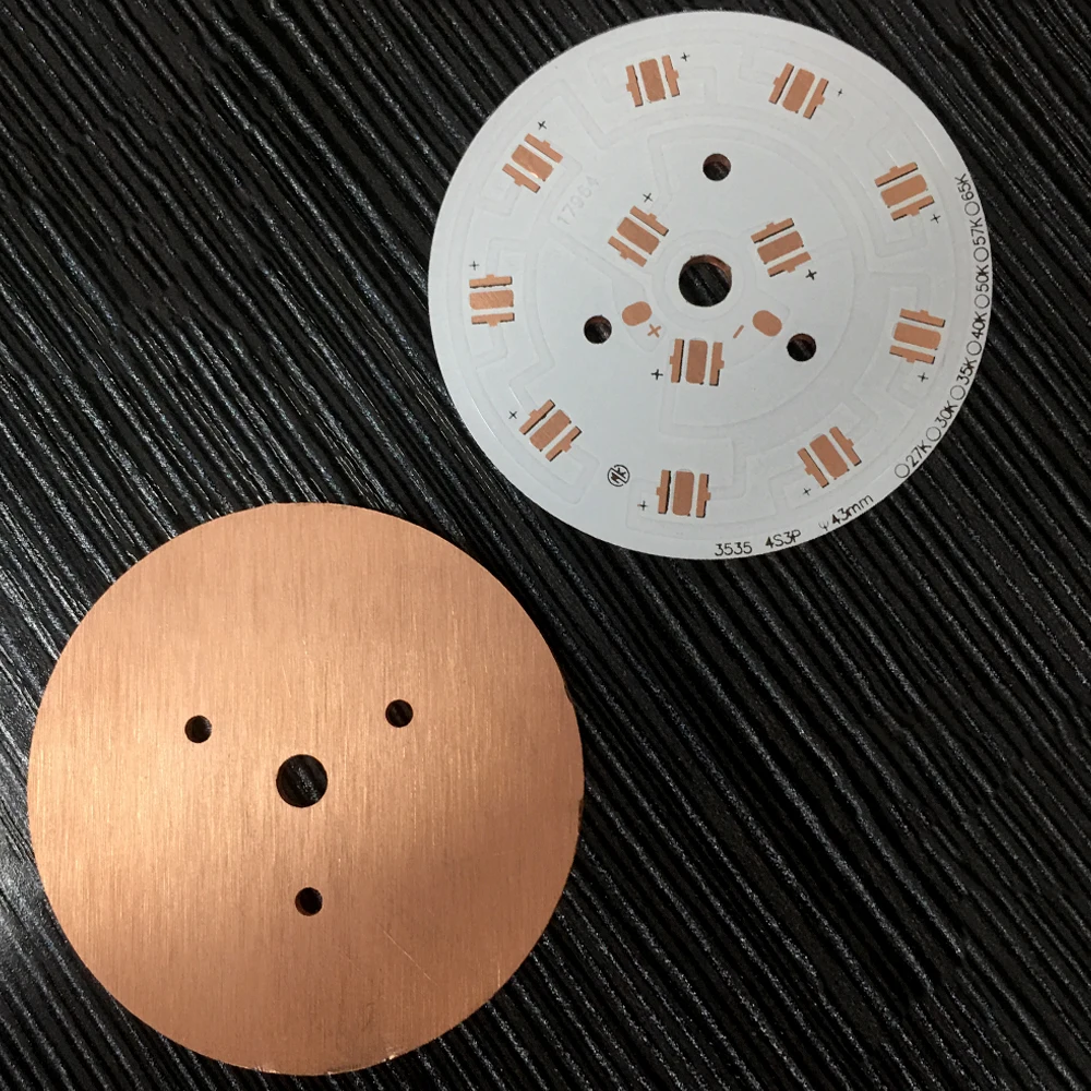 43*43mm Supply 3535 light source board 10W LED light board copper PCB board with led module
