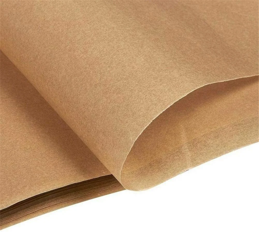 500sheets 9x13 Inch Heavy Duty Parchment Bake Paper Sheets Precut Parchment Baking White Brown Paper Liner For Cooking