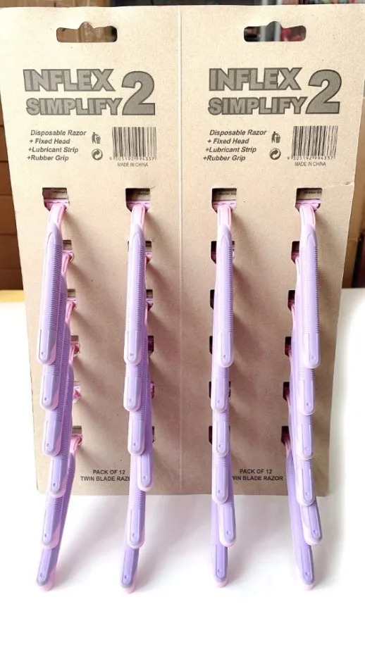 Wet and dry mens face womens facial mini wheat straw eyebrow womens face china razor for men hair removal 6 blade