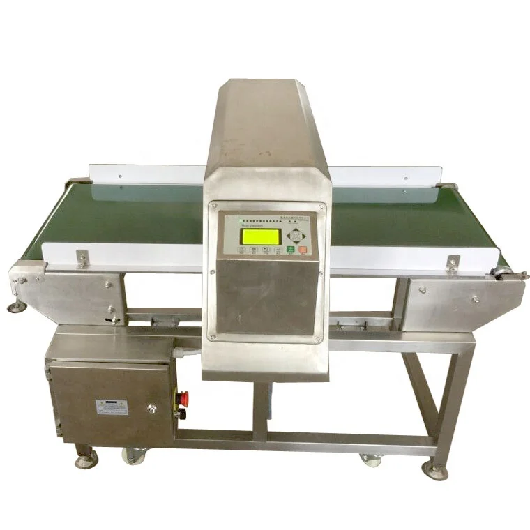 conveyor metal detector for potatoes,peas,oranges,Maple syrup,lobster etc JZD-366