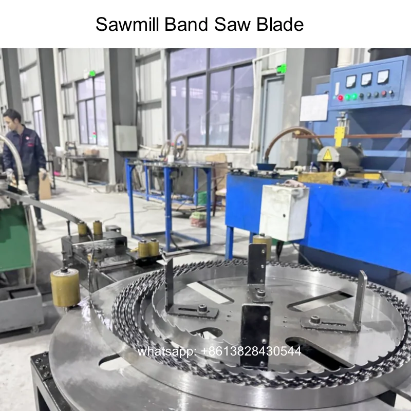 Factory price high quality carbon steel strip double hardened teeth  band saw blade for wood cutting C75S band saw blade