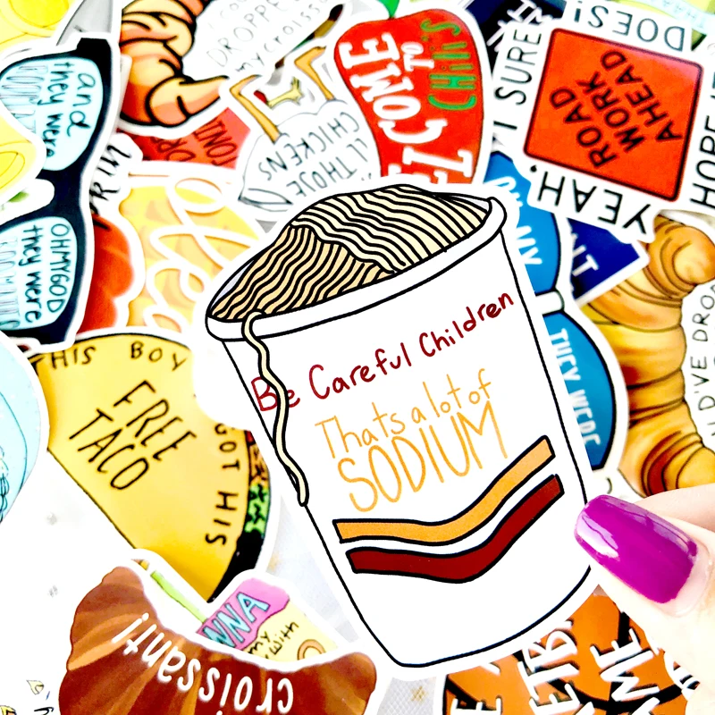 67PCS/BAG Vine Avocado Stickers Pack for Water Bottle Laptop phone Luggage Guitar for Teen Girls Kids