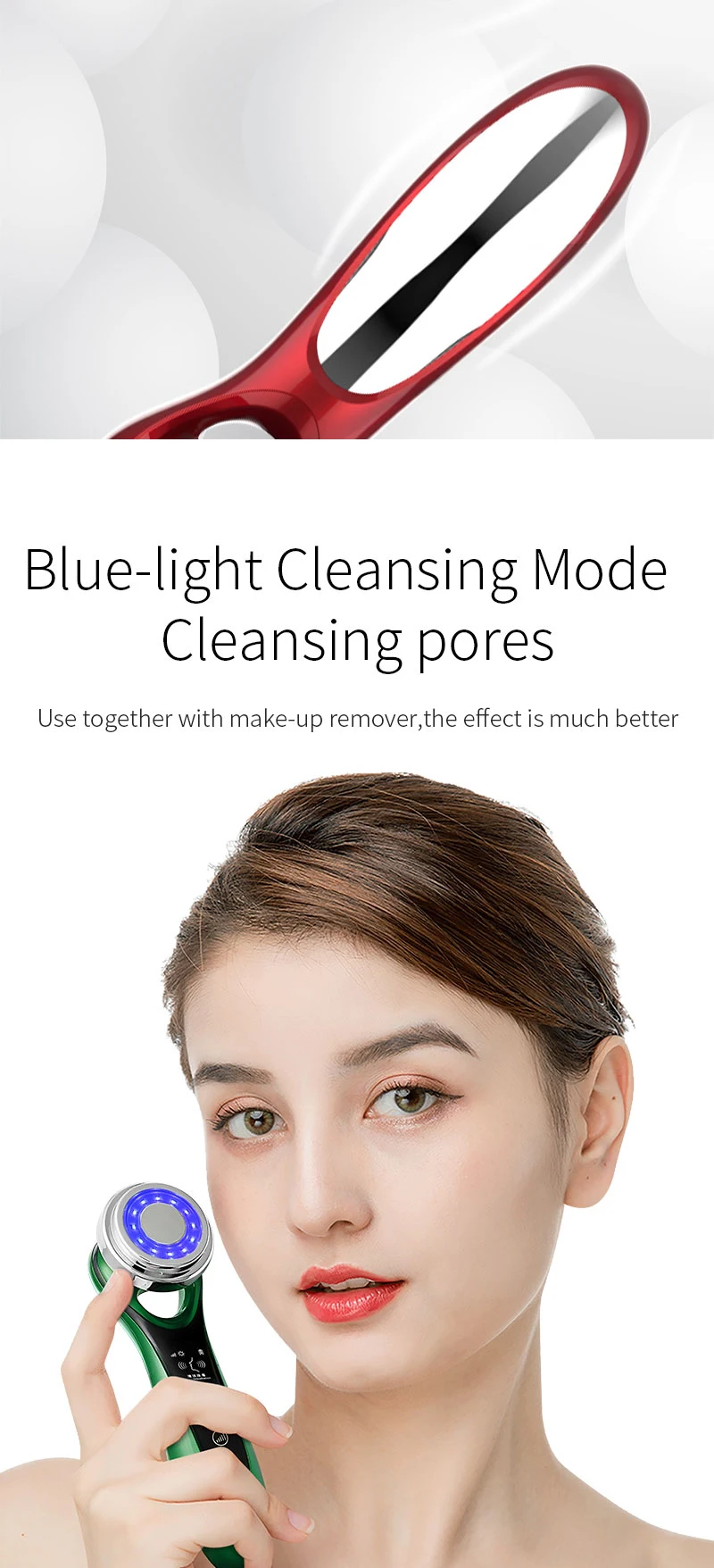 Hot Sale Multifunctional Beauty Instrument for Personal Care Facial Skin Tightening and