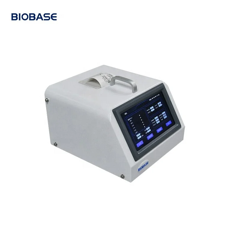 Biobase Dust Particle Counter Professional Air Laser PM0.3,PM2.5,PM10um Particle Counter for cleanroom